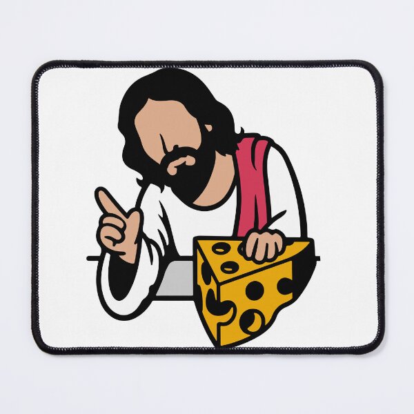 Item preview, Cheesus designed and sold by MonkaDesigns.