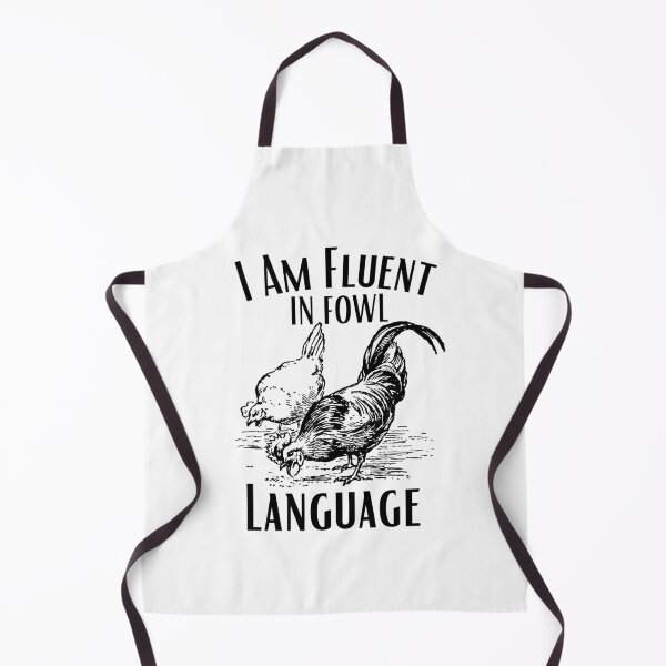 Item preview, I'm Fluent in Fowl Language, Funny Chicken designed and sold by khallidaart.