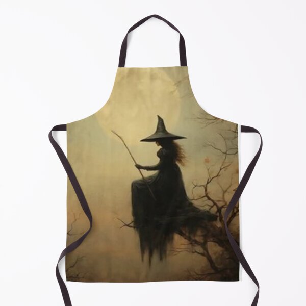 Item preview,   Halloween Horror Witch Full Moon The Witching Hour designed and sold by HappyNouveau.