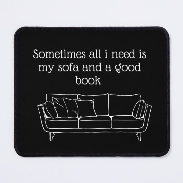 Item preview, Sometimes all i need is my sofa and a good book  designed and sold by Peksli.