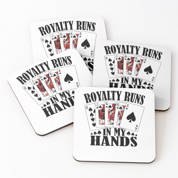 Item preview, Royalty Runs in My Hands Poker designed and sold by PrintCrafting.