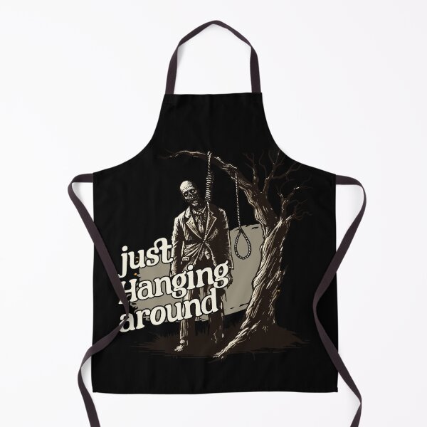 Item preview, Funny Halloween Saying Just Hanging Around designed and sold by LuminOrb.