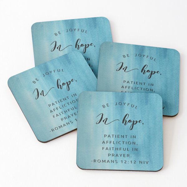 Item preview, Be Joyful In Hope - Romans 12:12 designed and sold by Our Bible Journey.