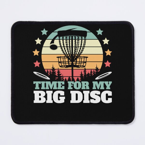 Artikelvorschau, Zeit für My Big Disc Retro Disc Golf entworfen und verkauft von PrintCrafting.