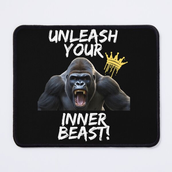 Item preview, Unleash Your Inner Beast - Wild Gorilla Roaring T-Shirt designed and sold by RPDesigns91.