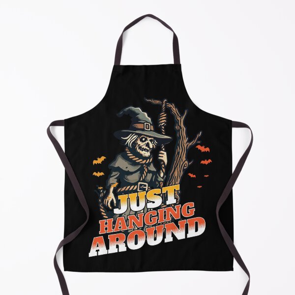 Item preview, Funny Halloween Saying Just Hanging Around designed and sold by LuminOrb.
