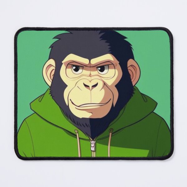 Item preview, Ape in Green Jacket designed and sold by Innercosmic.