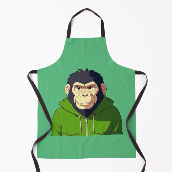 Item preview, Ape in Green Jacket designed and sold by Innercosmic.