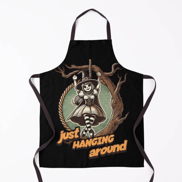 Item preview, Funny Halloween Saying Just Hanging Around designed and sold by LuminOrb.