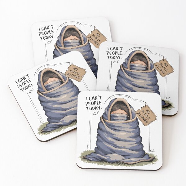 Item preview, I Can’t People Today designed and sold by Itsheartshop.