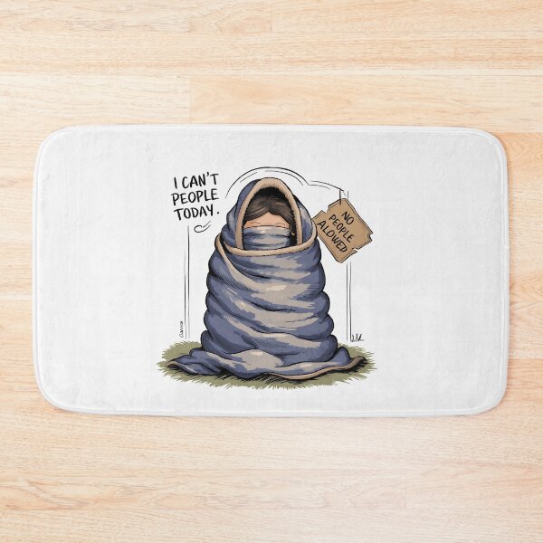 Item preview, I Can’t People Today designed and sold by Itsheartshop.