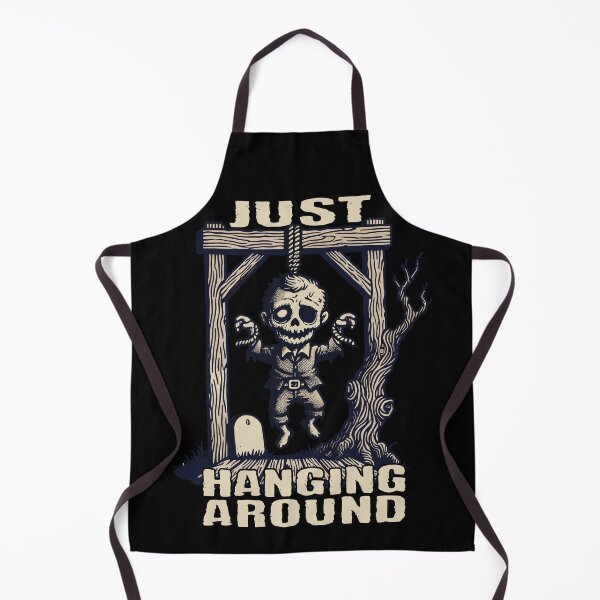 Item preview, Funny Halloween Saying Just Hanging Around designed and sold by LuminOrb.