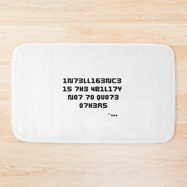 Item preview, Intelligent Originality - Intelligence is the ability not to quote others designed and sold by Reichcorp.
