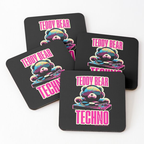 Item preview, Teddy Bear Techno - DJ Bear DJing Turntable designed and sold by Urban-Alien.