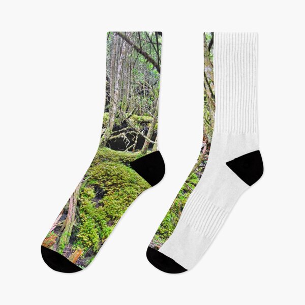 Item preview, Mount Mitchell North Carolina Mossy Trail Vertical designed and sold by LisaWootenPhoto.