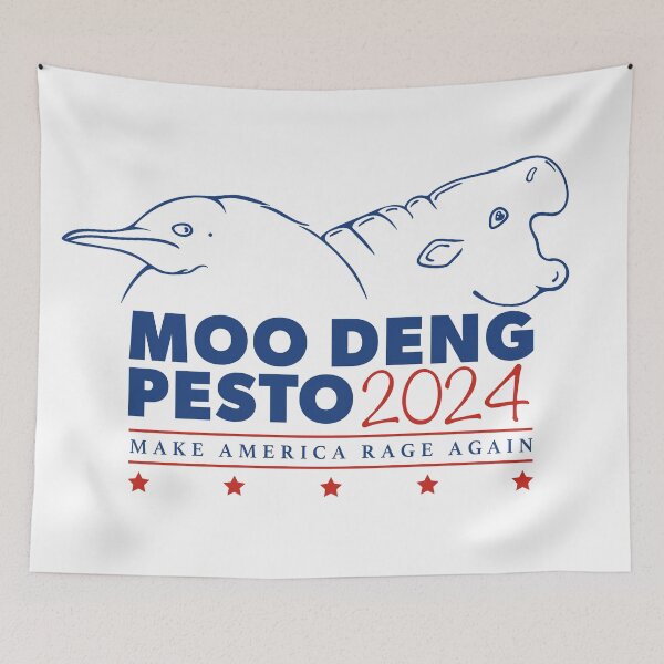 Item preview, Moo Deng Pesto 2024 designed and sold by Ryan Laing.