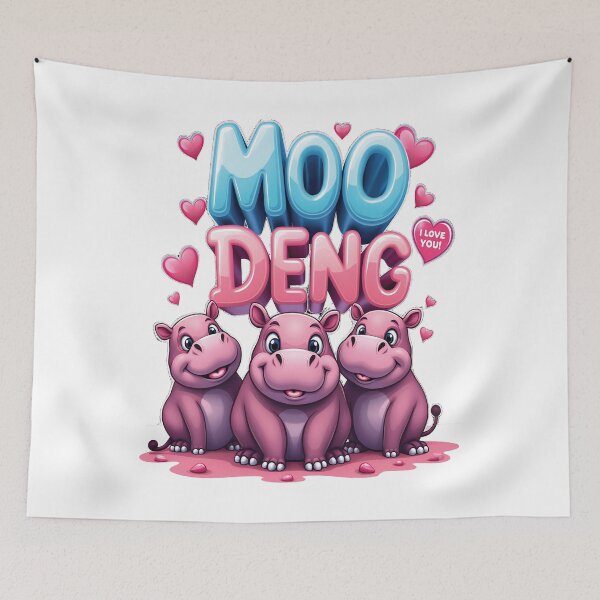 Item preview, Moo-Deng Hippo The Famous Baby Pigmy Moodeng designed and sold by Almasrigroup.