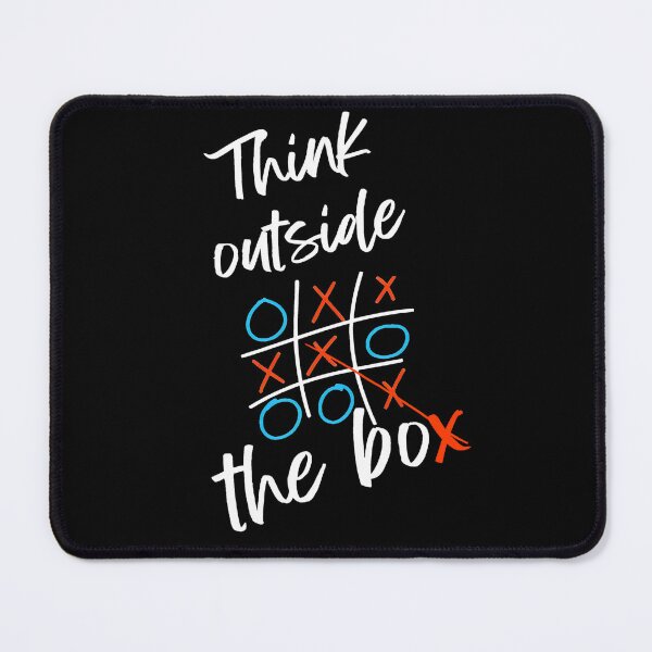 Item preview, Think outside the box, tic-tac-toe designed and sold by EduArtDesign.