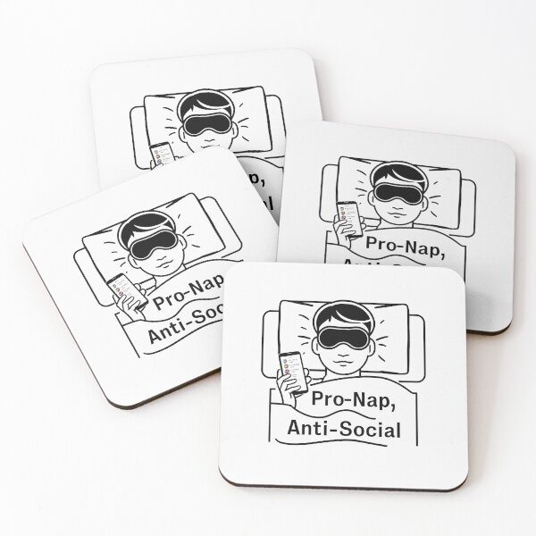 Item preview, Pro-Nap, Anti-Social designed and sold by Itsheartshop.