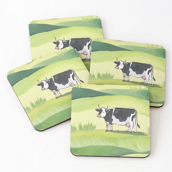 Item preview, Cow In Grassy Field  designed and sold by Comfymuffin.
