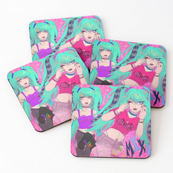 Item preview, SCENE GIRL HATSUNE MIKU designed and sold by Sikarii.