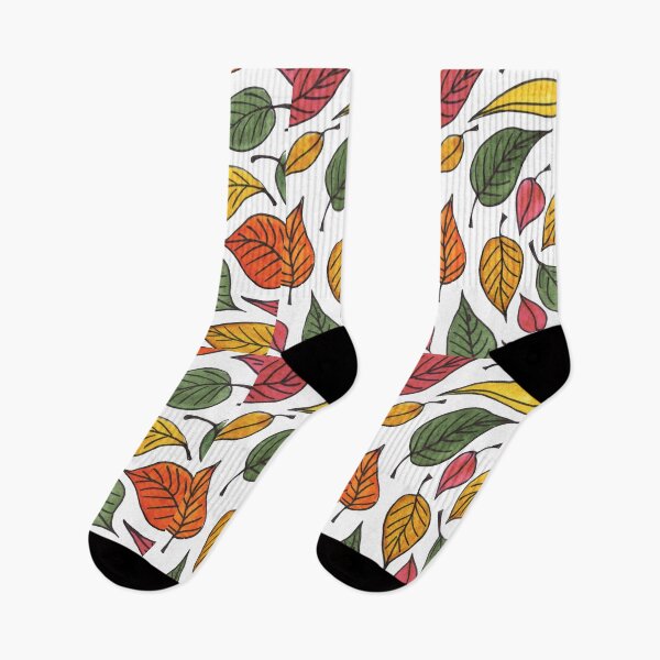 Item preview, Fall Leaves Autumn Watercolor Pattern I  designed and sold by Irina Sztukowski.