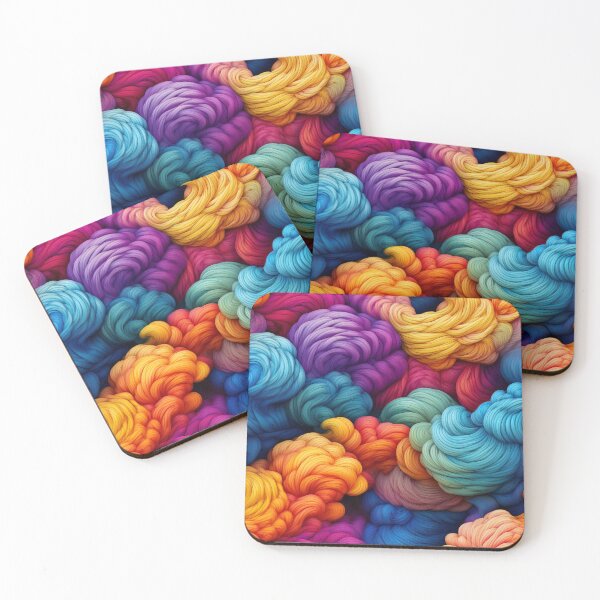 Item preview, surreal colourful cloud pattern  designed and sold by GeoffBeattie.