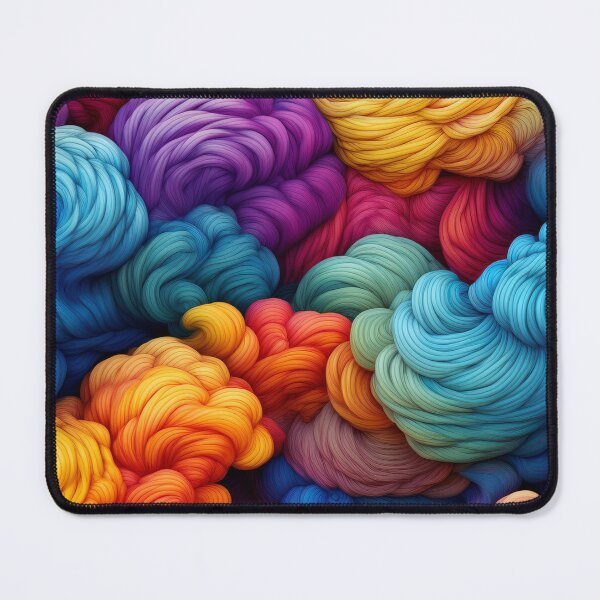Item preview, surreal colourful cloud pattern designed and sold by GeoffBeattie.