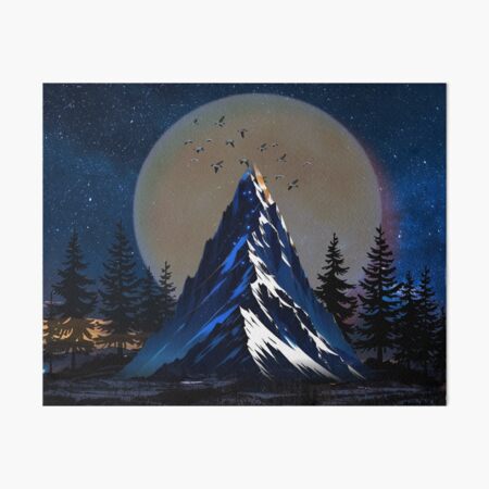 Item preview, Midnight Mountain Serenity designed and sold by Core-Force.