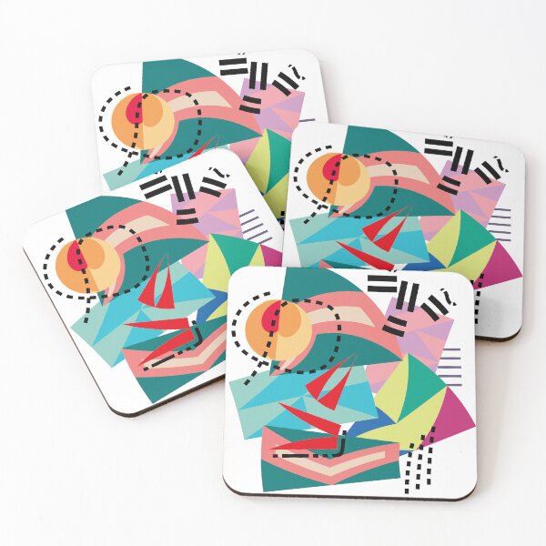 Item preview, Vibrant Abstract Geometry  designed and sold by KociDesigns.