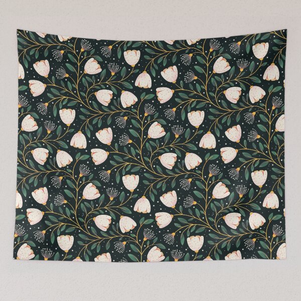 Item preview, Midnight Garden Blooms designed and sold by BlueLela.