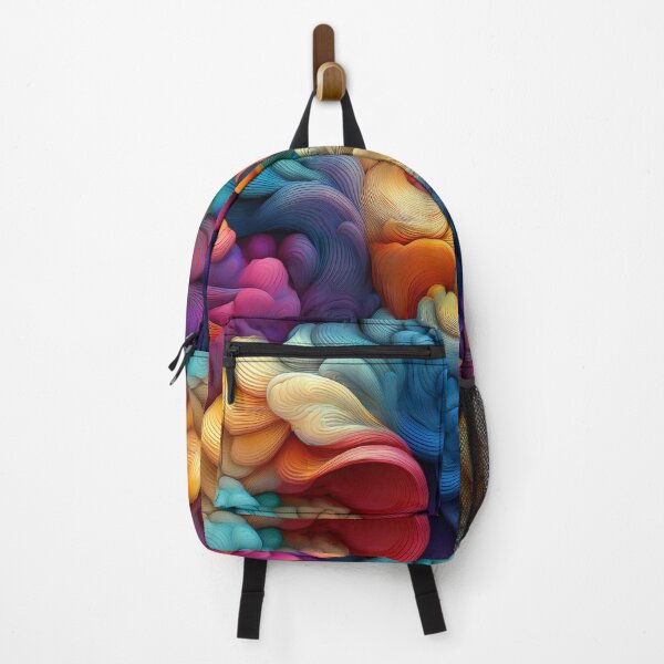 Item preview, surreal colourful cloud pattern design 02 designed and sold by GeoffBeattie.