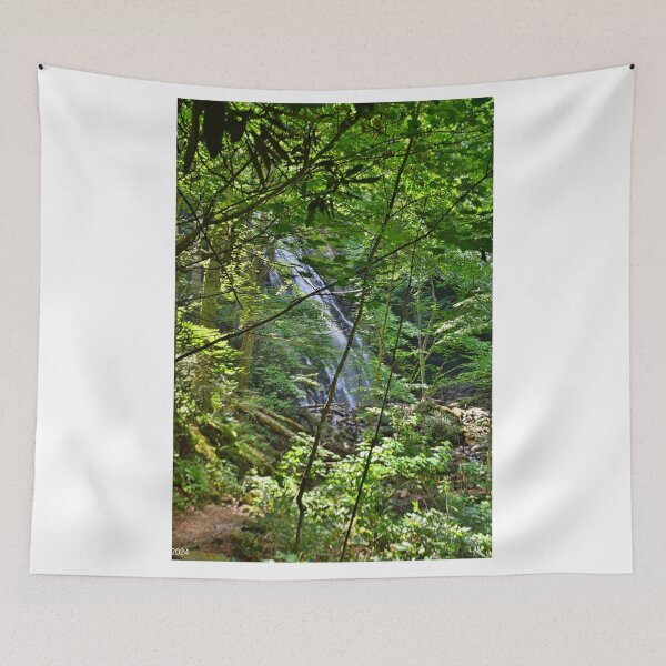 Item preview, Hidden Behind The Trees Crabtree Falls North Carolina designed and sold by LisaWootenPhoto.