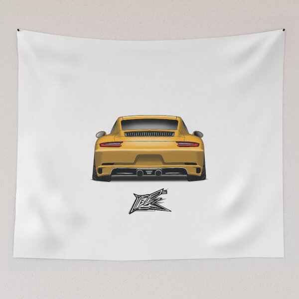 Item preview, 911 991 carrera 4s yellow  designed and sold by NaquashM.