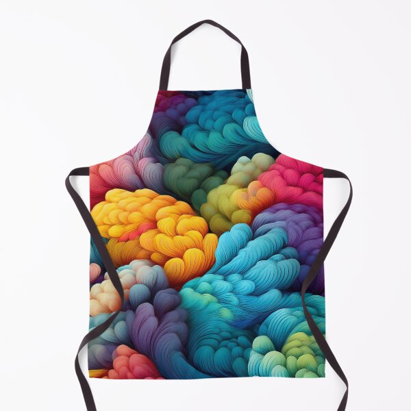 Item preview, surreal colourful cloud pattern design 03 designed and sold by GeoffBeattie.
