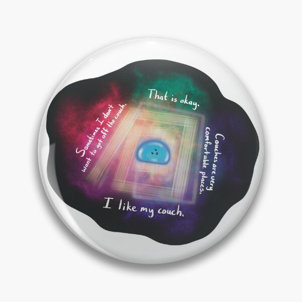 Item preview, Blob That Doesn't Want To Get Off the Couch - White Background designed and sold by s-and-t-studios.