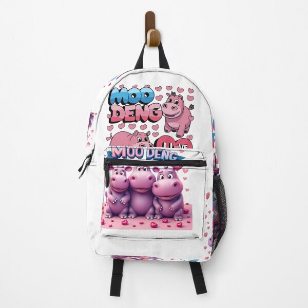 Item preview, Moo-Deng Hippo The Famous Baby Pigmy Moodeng,pack Sticker designed and sold by Almasrigroup.