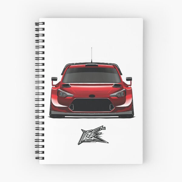 Item preview, i20n rally car red designed and sold by NaquashM.