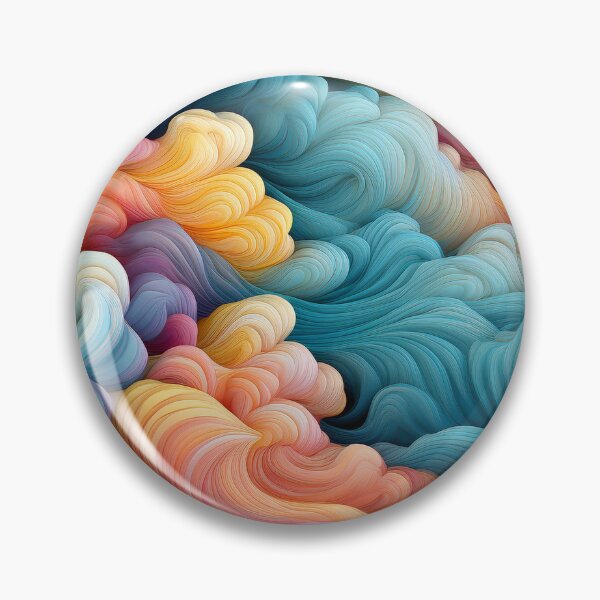 Item preview, surreal colourful cloud pattern design 04 designed and sold by GeoffBeattie.