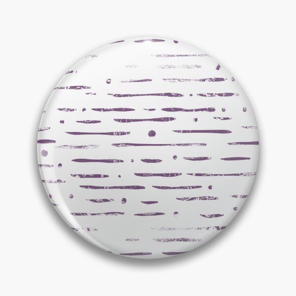Item preview, Dot-Dash Distressed Pattern - Snow + Plum designed and sold by Irene Estelle.