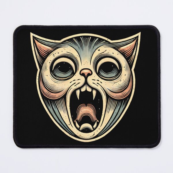 Item preview, Feral Frenzy: The Scream of the Wild Cat. designed and sold by Linework Studio.