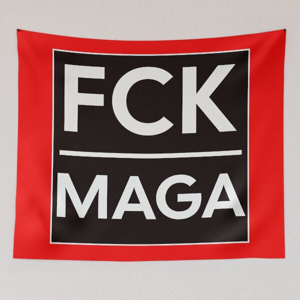 Item preview, FCK MAGA anti Trump designed and sold by AuroraXGreen.