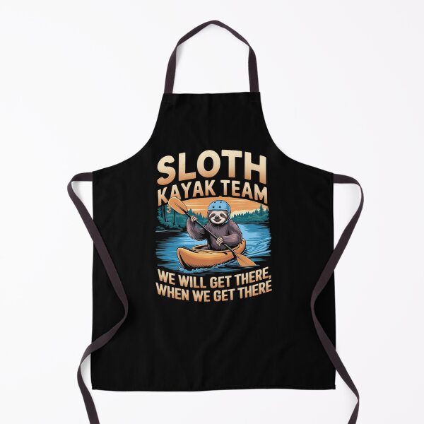 Item preview, Sloth Kayaking, Sloth Kayak Team funny Vintage Kayaking sayings designed and sold by SOUFIANE1991.