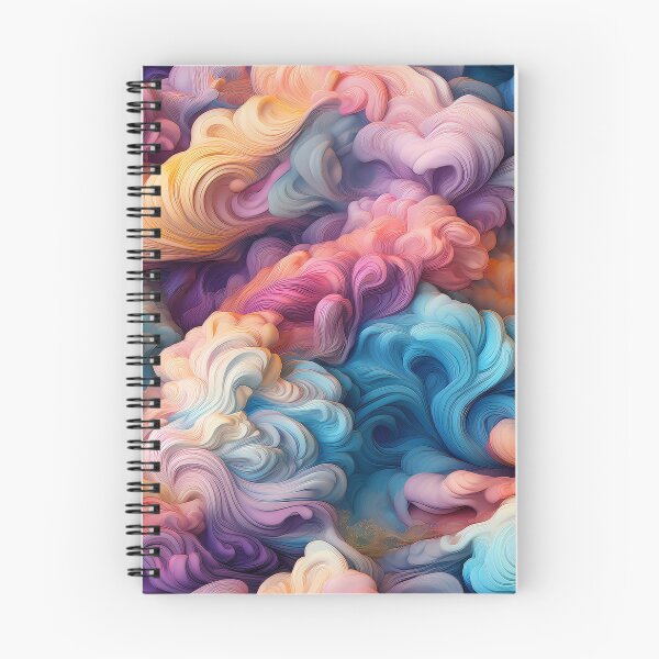 Item preview, surreal colourful cloud pattern design 06 designed and sold by GeoffBeattie.