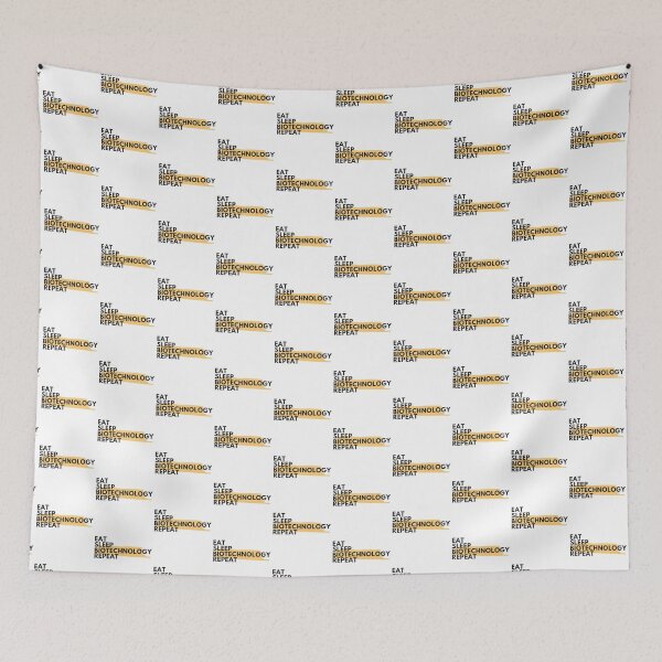 Item preview, Biotechnology - Eat sleep biotechnology repeat - Biotechnologists designed and sold by ScientistArtist.