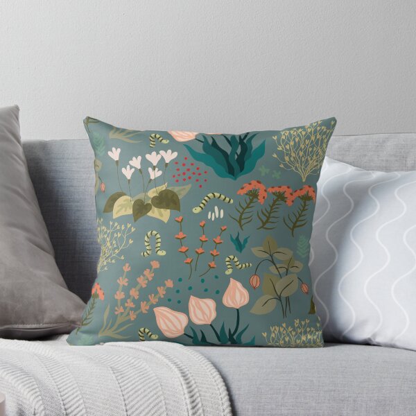 Item preview, Inchworm Floral designed and sold by marindigo.