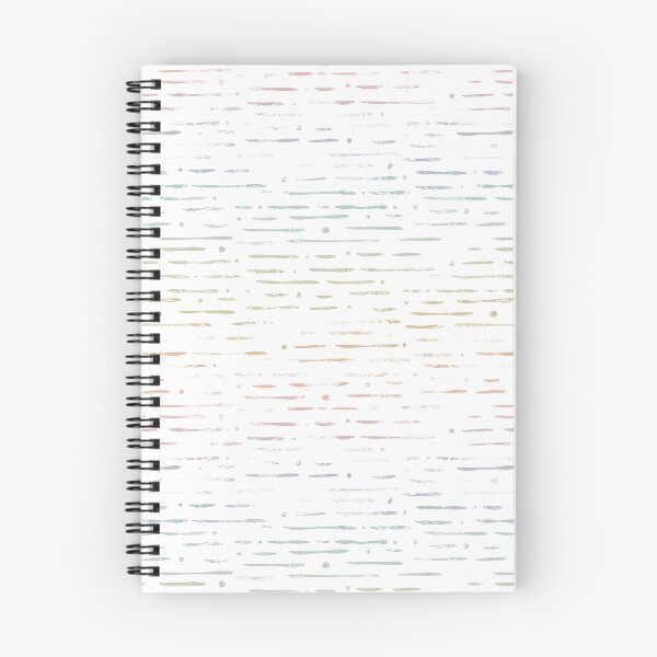 Item preview, Dot-Dash Distressed Pattern - Snow + Rainbow Sorbet designed and sold by Irene Estelle.