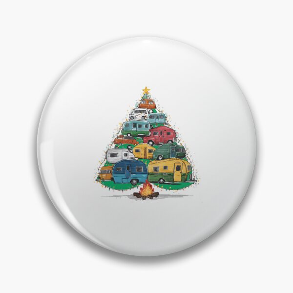 Item preview, RV Camper Christmas Tree Vehicles Camping RVer Trailers designed and sold by clothesy7.