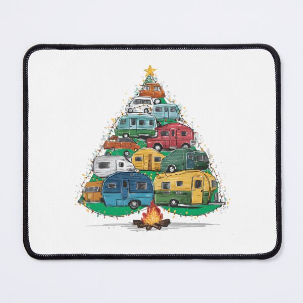 Item preview, RV Camper Christmas Tree Vehicles Camping RVer Trailers designed and sold by clothesy7.