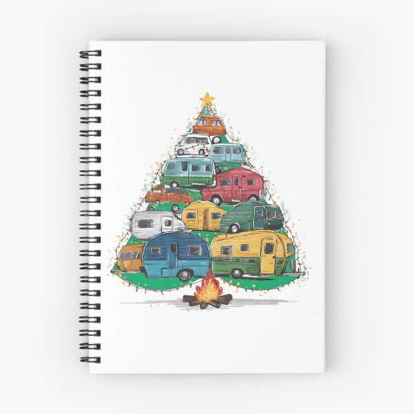 Item preview, RV Camper Christmas Tree Vehicles Camping RVer Trailers designed and sold by clothesy7.